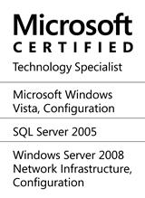 Microsoft Certified Technology Specialist - Technische Zertifizierungen