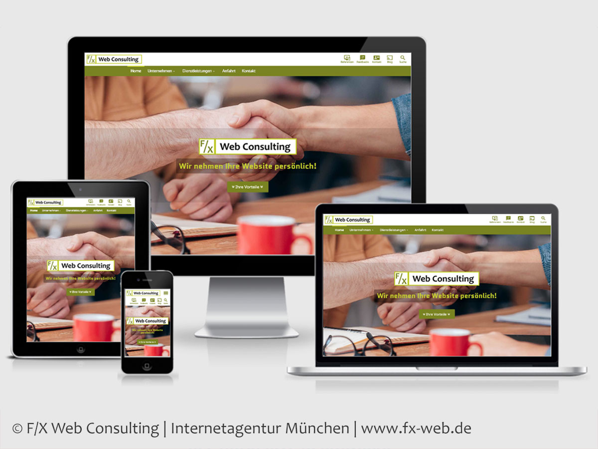 F/X Web Consulting | Internetagentur München | https://www.fx-web.de/